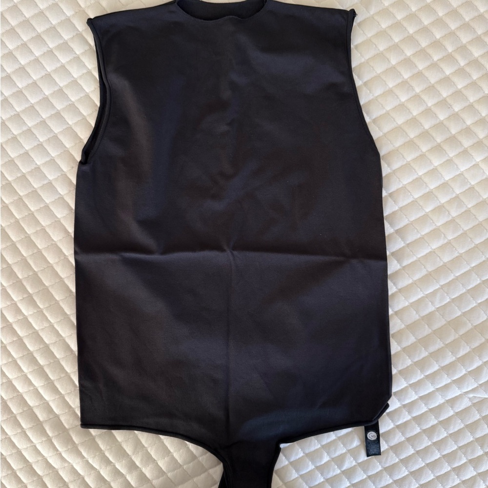 SKIMS Black Sleeveless Bodysuit